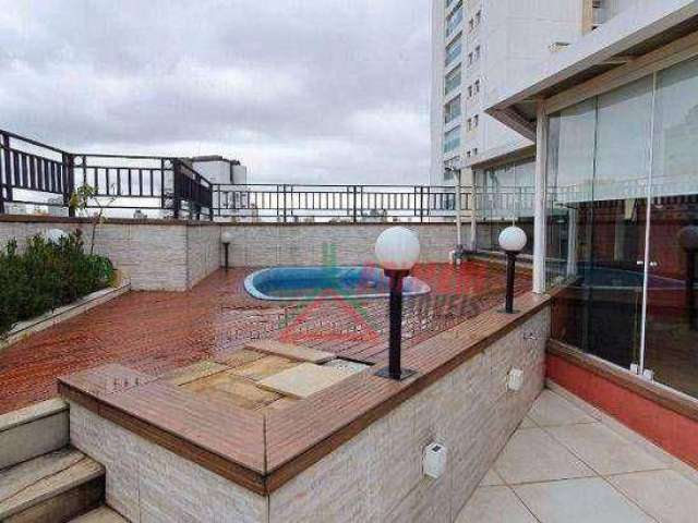 Cobertura com 3 dormitórios à venda, 178 m² por R$ 1.750.000 - Chácara Klabin - São Paulo/SP