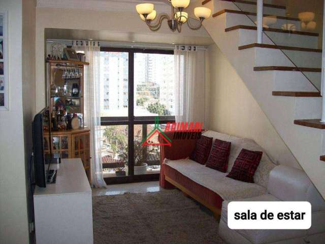 Apartamento Duplex à venda, 136 m² por R$ 729.000,00 - Vila Guarani (Zona Sul) - São Paulo/SP