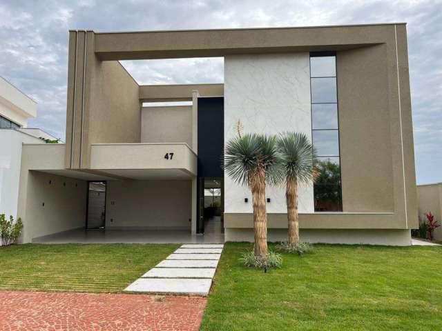 Casa em Condomínio para Venda em Uberlândia, Granja Marileusa, 4 dormitórios, 4 suítes, 1 banheiro, 4 vagas