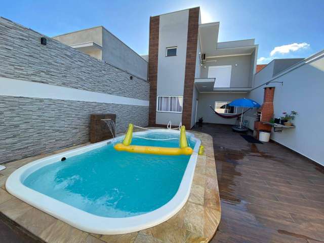 Casa sobrado com Piscina - Estudo Permuta Indaiatuba