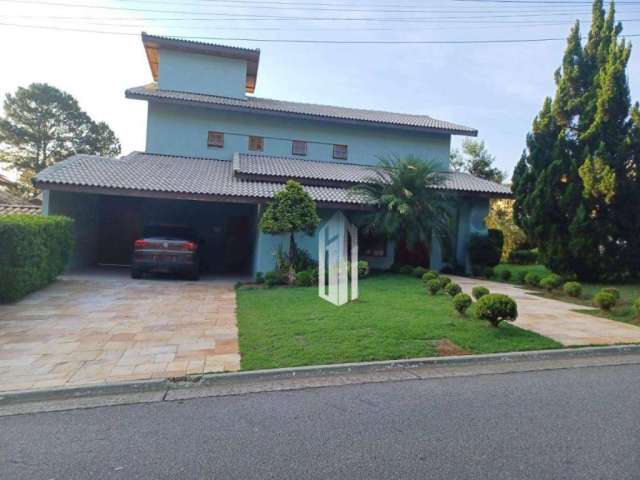 Lindo sobrado com 4 dormitórios, 493m² - venda por R$ 3.200.000 ou locação definitiva por R$ 14.000,00/mês  - Santana de Parnaíba/SP