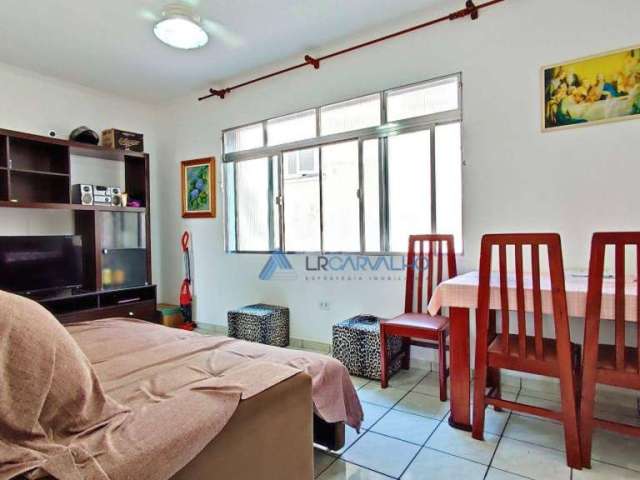 Apartamento com 3 dormitórios com vaga garantida à venda, 84 m² por R$ 426.000 - Aparecida - Santos/SP