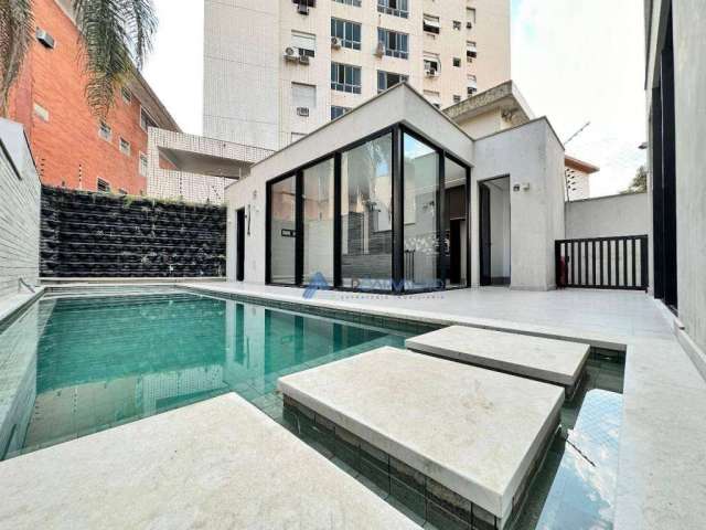 Casa com 4 dormitórios à venda, 375 m² por R$ 4.900.000,00 - Ponta da Praia - Santos/SP