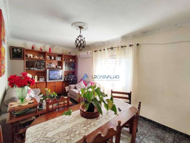 Apartamento no BNH com 3 dormitórios à venda, 72 m² por R$ 330.000 - Aparecida - Santos/SP