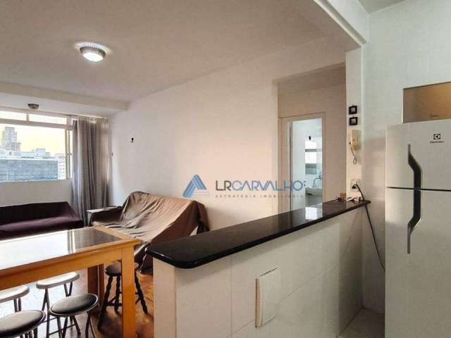 Apartamento com 2 dormitórios à venda, 75 m² por R$ 555.000,00 - Aparecida - Santos/SP