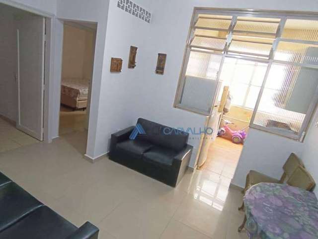 Apartamento com 2 dormitórios à venda, 47 m² por R$ 395.000,00 - Boqueirão - Santos/SP