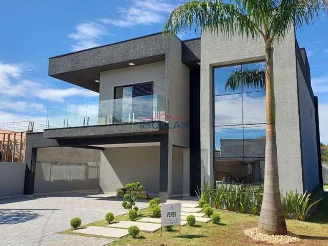 Casa à venda com 4 dormitórios, todos suíte, sendo 1 suíte no piso térreo 360 m²