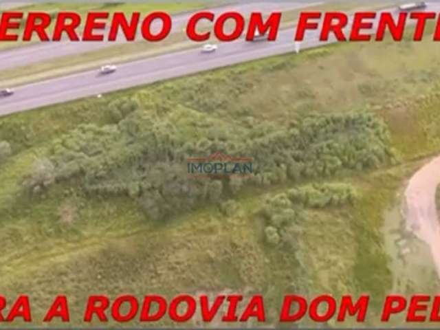 Área comercial e industrial- frente para Rod. Dom Pedro