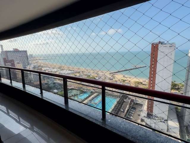 Apartamento vista mar no ed. ocean view - meireles