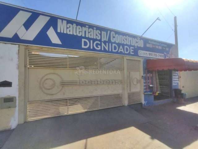 Casa com Salão Comercial Locação ou Venda Residencial Dignidade