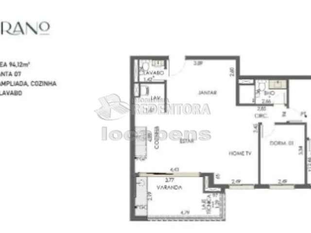 Apartamento Condomínio Murano, ao lado do Shopping Iguatemi