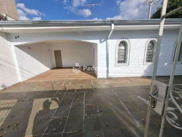 Casa para aluguel, 3 quartos, 4 vagas, Jardim Paulista - Bauru/SP