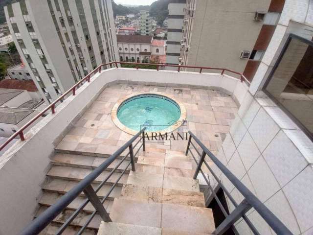 Cobertura, 180 m² - venda por R$ 900.000,00 ou aluguel por R$ 7.000,01/mês - Praia das Pitangueiras - Guarujá/SP