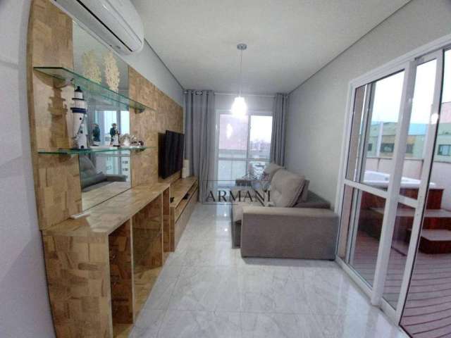 Cobertura com 3 dormitórios à venda, 136 m² por R$ 850.000,00 - Enseada - Guarujá/SP