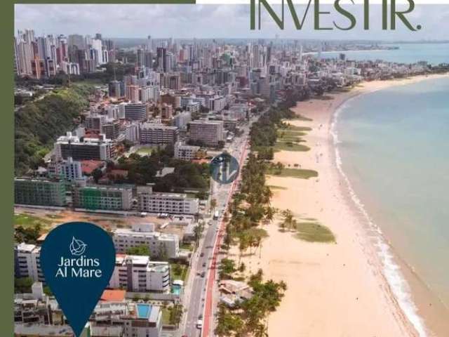 Vendo stúdios/flats  de 1 e 2 quartos a partir de R$ 451.500. Alto Padrão na beira mar de Cabo Branco - JP-PB