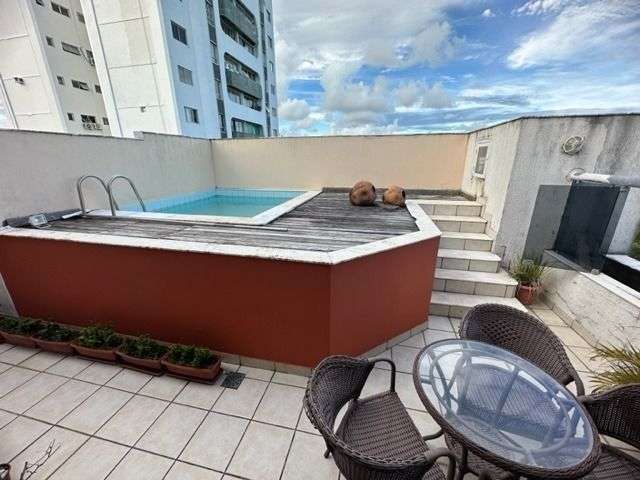 Cobertura à venda na Pituba - Apartamento 144m² - 3/4 - 1 suíte - Piscina privativa -2 vagas