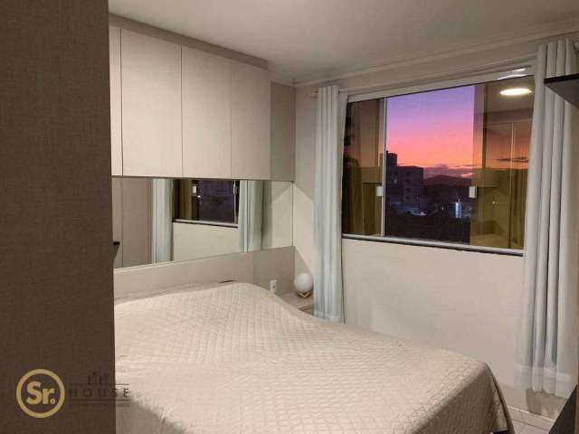 Lindo apartamento de 1 suíte mais 1 dormitório, sacada com churrasqueira à carvão