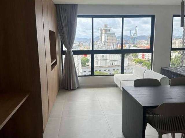 Flat com 1 dormitório para alugar, 40 m² por R$ 3.500/mês - Centro - Itajaí/SC