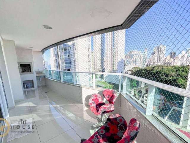 Apartamento com 3 dormitórios para alugar, 115 m² por R$ 8.000/mês - Pioneiros - Balneário Camboriú/SC