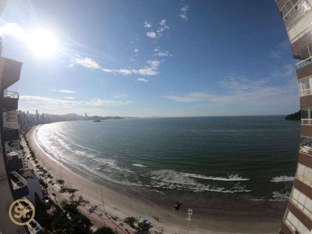 Lindo apartamento 02 Dormts sendo 1 suíte e 1 vaga frente mar na praia central de Balneário Camboriú-SC