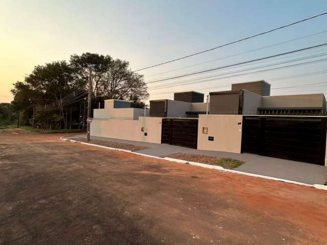 Casa térrea nova com acabamento alto padrão