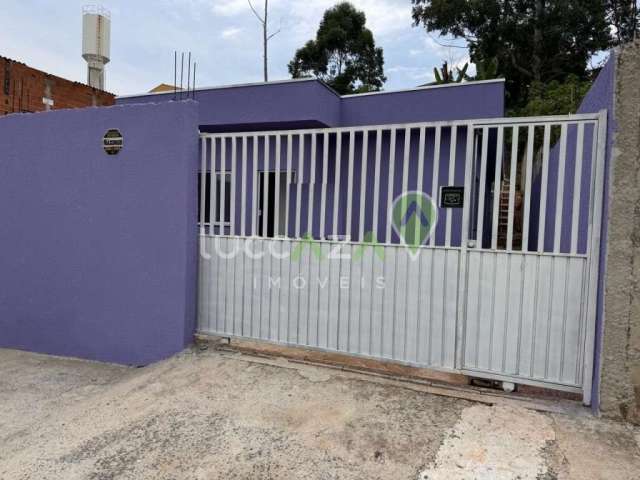 Casa à venda em Jacareí-SP, Jardim Leblon: 2 quartos, 1 suíte, 2 salas, 2 banheiros, 2 vagas de garagem, 78m². Venha conferir!