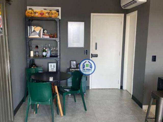 Apartamento com 1 dormitório, 55 m² - venda por R$ 620.000 ou aluguel por R$ 3.600/mês - Jardim Tarraf - São José do Rio Preto/SP