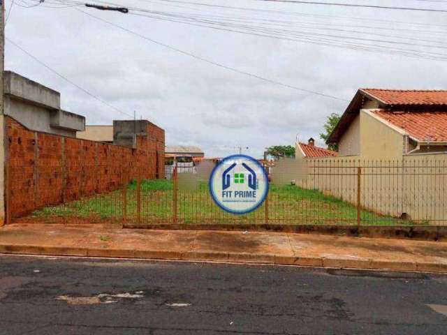 Terreno à venda, 360 m² por R$ 185.000 - Parque São Miguel - São José do Rio Preto/SP