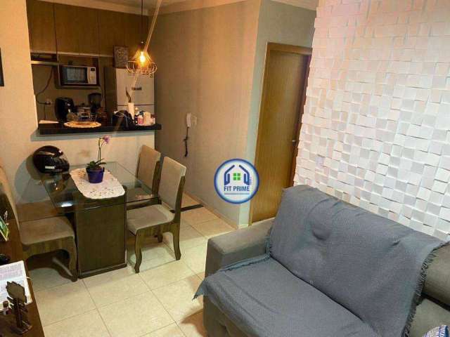 Apartamento com 2 dormitórios à venda, 48 m² por R$ 185.000,00 - Residencial Santa Filomena - São José do Rio Preto/SP