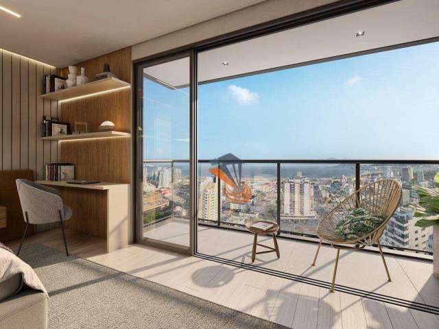 Studio com 1 dormitório à venda, 53 m² por R$ 612.000,00 - Kobrasol - São José/SC