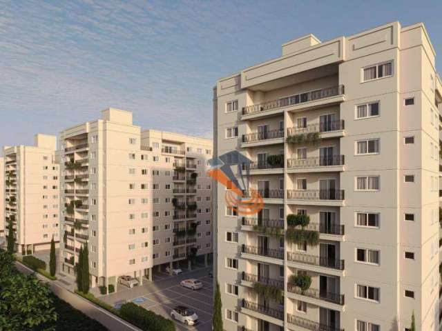 Apartamento com 2 dormitórios à venda, 61 m² por R$ 400.000,00 - Centro - Biguaçu/SC