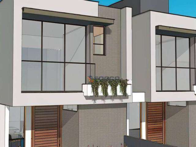 Sobrado com 3 dormitórios à venda, 112 m² por R$ 690.000,00 - Serraria - São José/SC