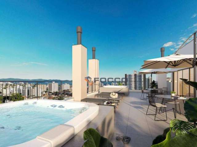 Apartamento com 2 dormitórios à venda, 52 m² por R$ 439.900,00 - Barreiros - São José/SC