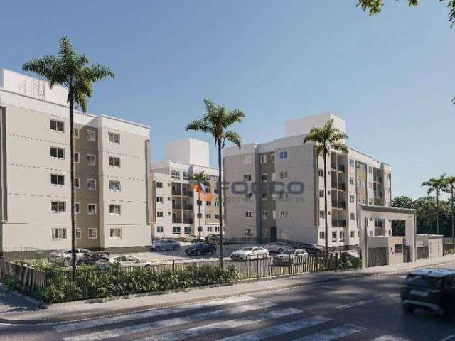 Apartamento com 2 dormitórios à venda, 53 m² por R$ 256.000,00 - Prado - Biguaçu/SC