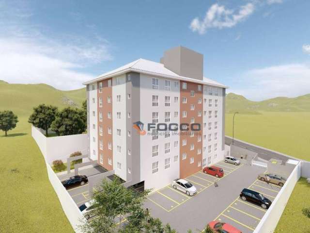 Apartamento com 2 dormitórios à venda, 44 m² por R$ 246.675,00 - Jardim Janaína - Biguaçu/SC