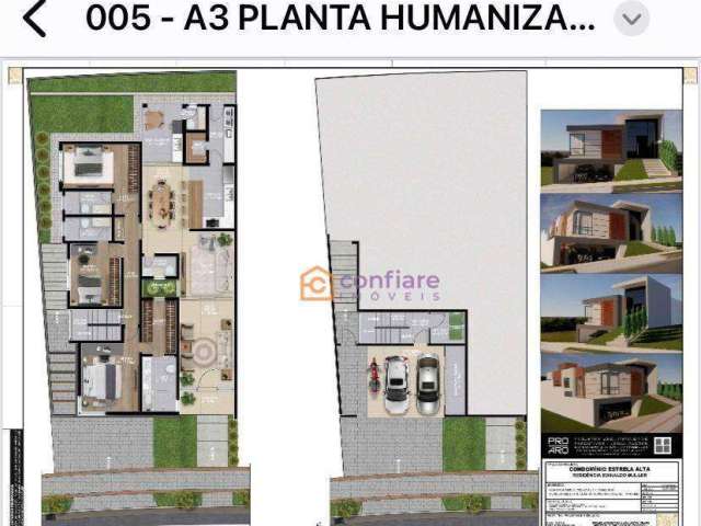 Maravilhosa Casa na Planta no Estrela Alta