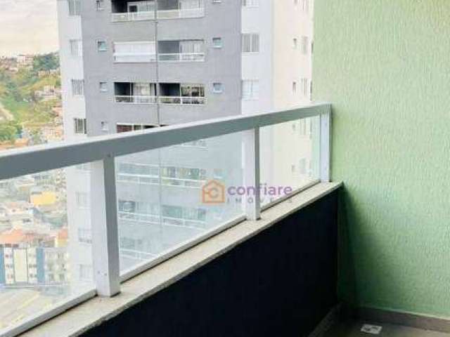 Apartamento no Upside Club com 2 dormitórios à venda, 53 m² por R$ 320.000 - Cascatinha - Juiz de Fora/MG