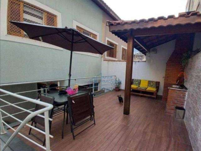 Sobrado com 3 dormitórios à venda, 110 m² por R$ 637.900,00 - Vila Rio de Janeiro - Guarulhos/SP