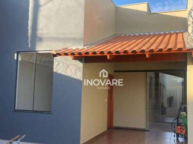 Casa com 3 dormitórios à venda, 119 m² por R$ 300.000 - Jardim Bandeirantes - Itumbiara/GO