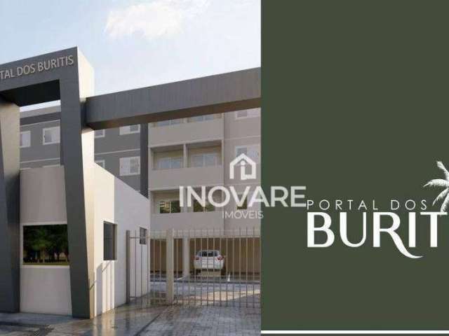 Apartamento com 2 dormitórios à venda, 41 m² por R$ 179.000,00 - Setor Buritys - Itumbiara/GO