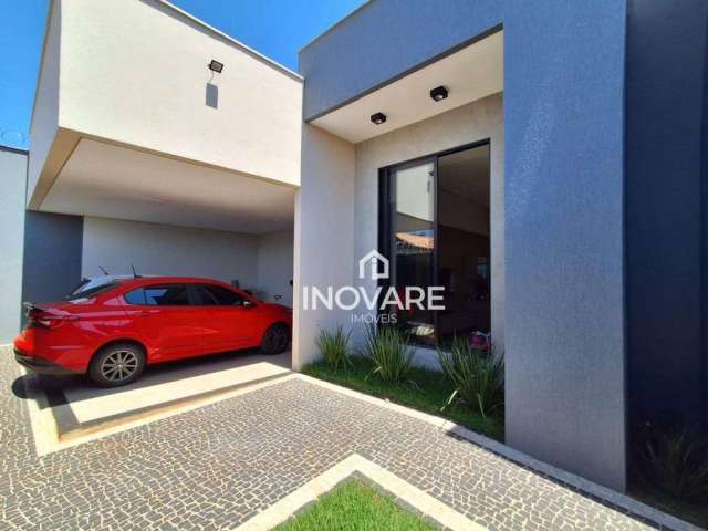 Casa com 3 dormitórios, 177 m² - venda por R$ 950.000,00 ou aluguel por R$ 5.500,00/mês - Village Beira Rio - Itumbiara/GO