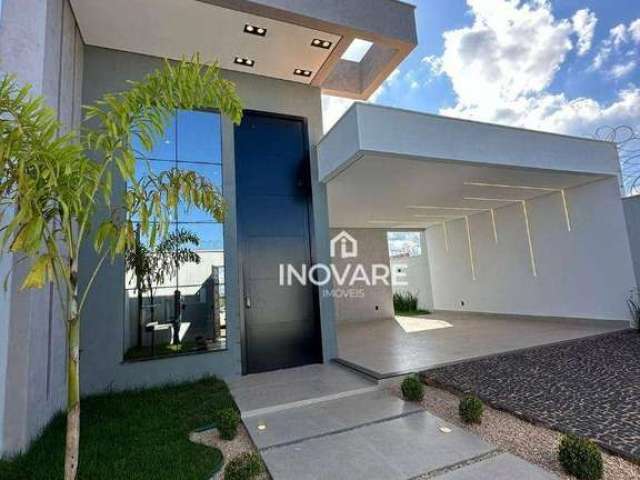 Casa com 3 dormitórios à venda, 176 m² por R$ 680.000,00 - Residencial beira Rio II - Itumbiara/GO