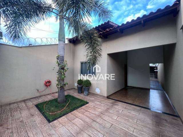 Casa com 2 dormitórios à venda por R$ 270.000,00 - Jardim Nova Itumbiara - Itumbiara/GO