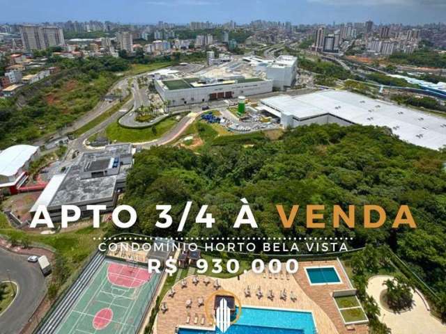 Apartamento para Venda em Salvador, Horto Bela Vista, 3 dormitórios, 3 suítes, 4 banheiros, 3 vagas