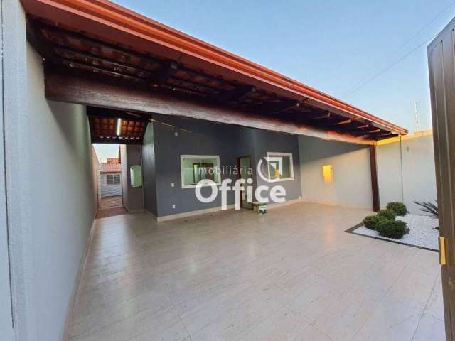 Casa com 3 Quartos à venda, 150 m² por R$ 390.000 - Residencial Vale Do Sol - Anápolis/GO