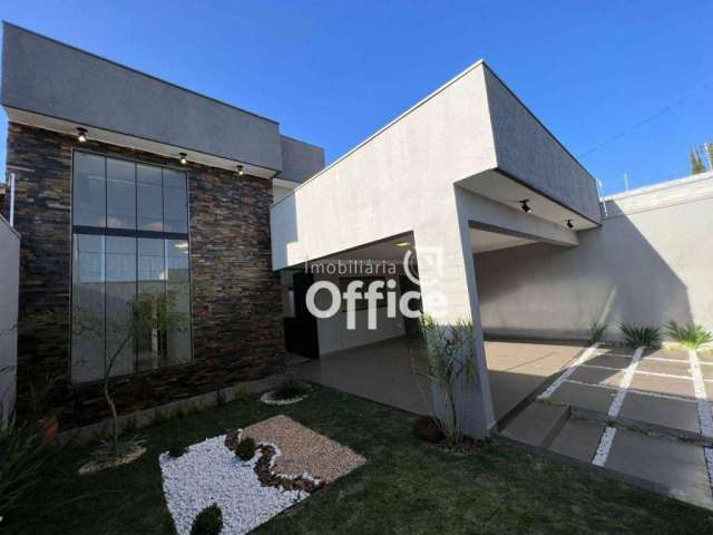 Casa com 3  Quartos à venda, 144 m² por R$ 550.000 - Residencial Tangará - Anápolis/GO