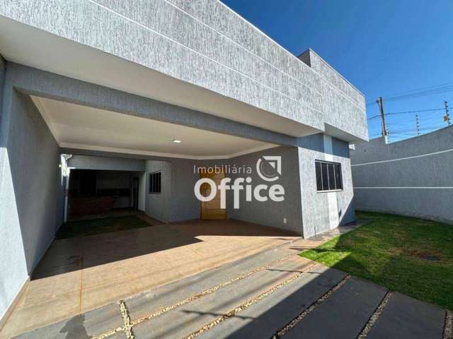 Casa com 3 Quartos à venda, 150 m² por R$ 410.000 - Residencial Flor do Cerrado - Anápolis/GO