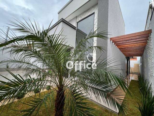 Casa com 3 dormitórios à venda, 184 m² por R$ 750.000,00 - Parque São João - Anápolis/GO