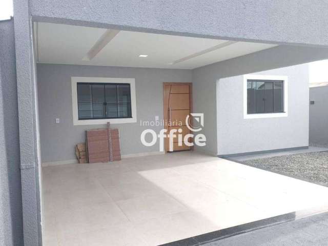 Casa com 3 dormitórios à venda, 122 m² por R$ 380.000,00 - Residencial Aldeia dos Sonhos - Anápolis/GO