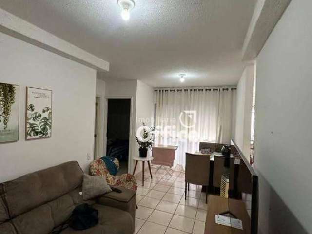 Apartamento com 2 dormitórios à venda, 56 m² por R$ 200.000,00 - Chácaras Colorado - Anápolis/GO